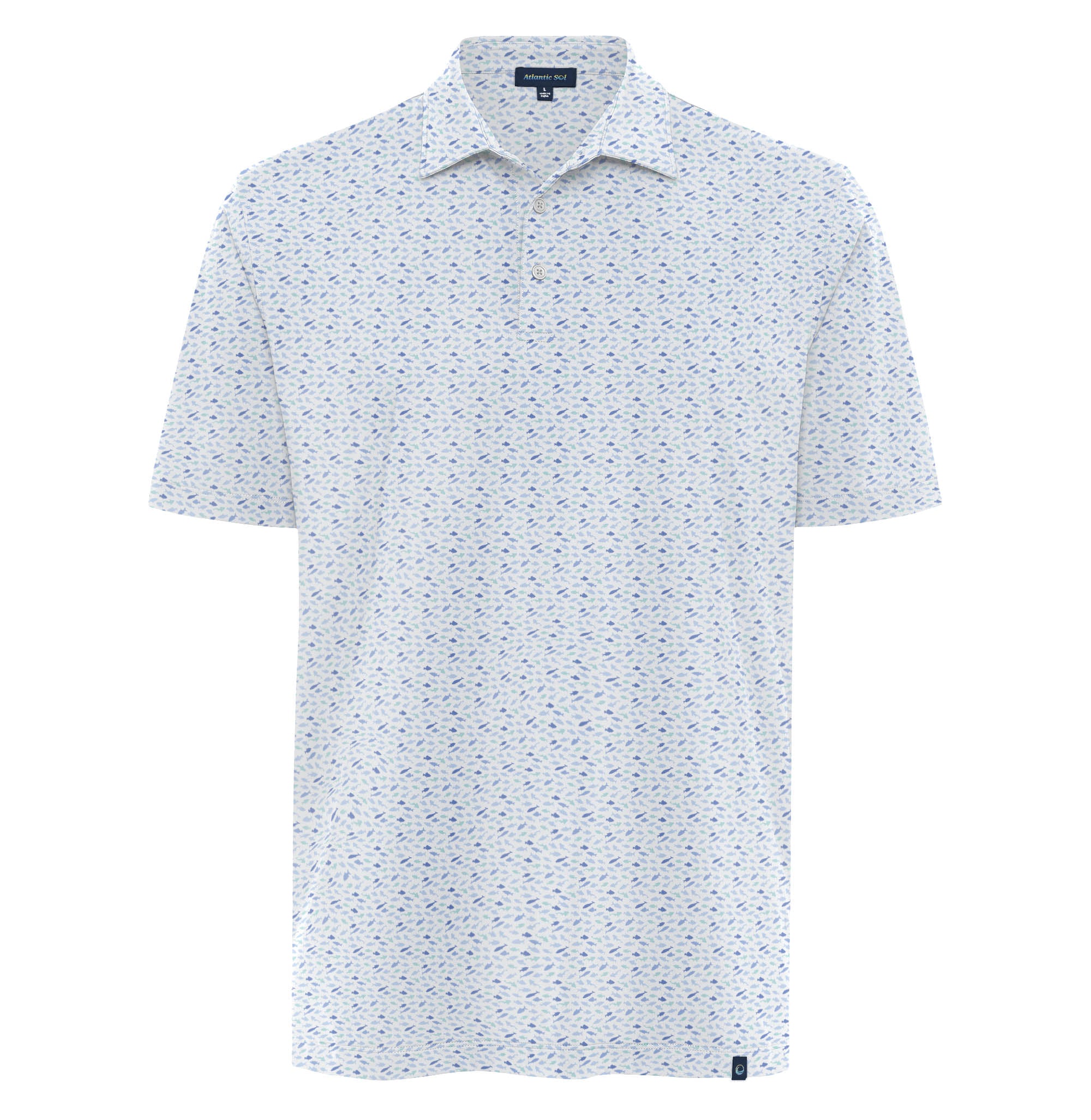 atlantic fish name polo polo Island in Multi Pink Dogwood Fish Camp Polo